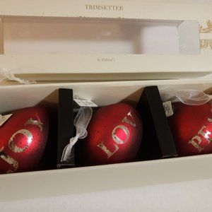 Southern Living x Dillard's Christmas Bulbs Collab